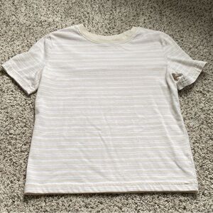 Jumping Beans Cream and White Kids Tee